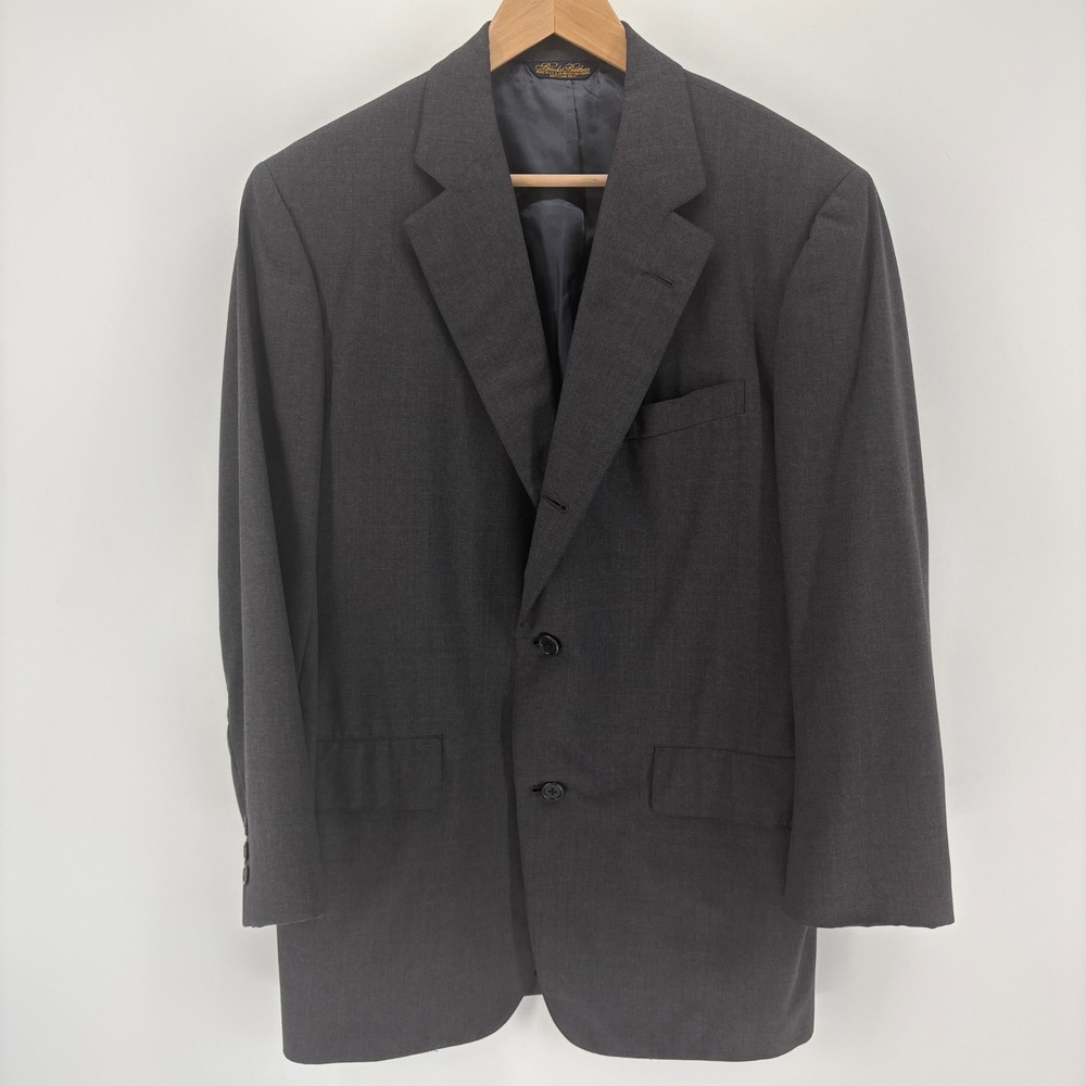 VTG Brooks Brothers Golden Fleece Flannel Blazer SportCoat Martin Greenfield 40R